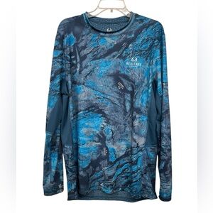 Real Tree fishing shirt size large